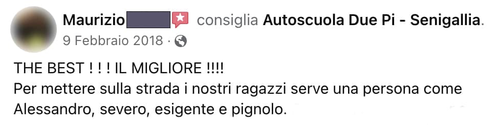 Autoscuola Due Pi Recensione